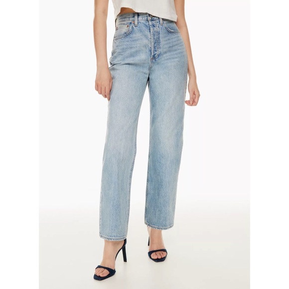 Aritzia Denim - Denim Forum The Joni High Rise Loose Jeans